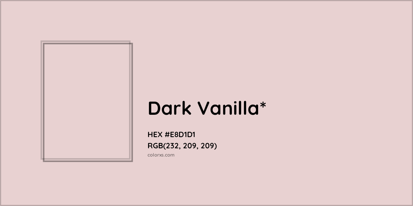HEX #E8D1D1 Color Name, Color Code, Palettes, Similar Paints, Images