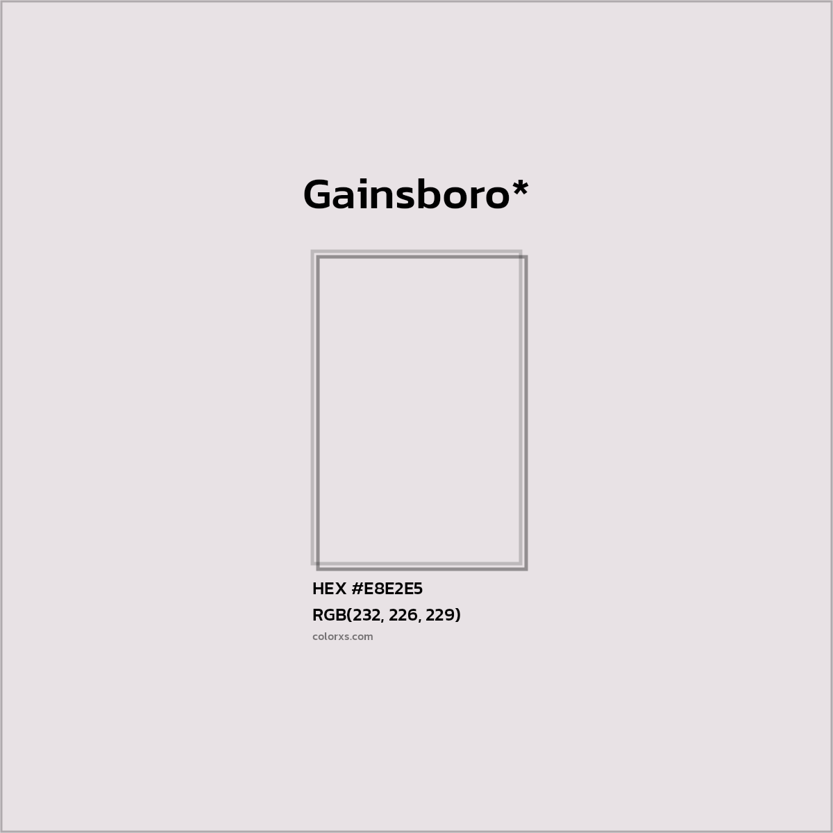 HEX #E8E2E5 Color Name, Color Code, Palettes, Similar Paints, Images