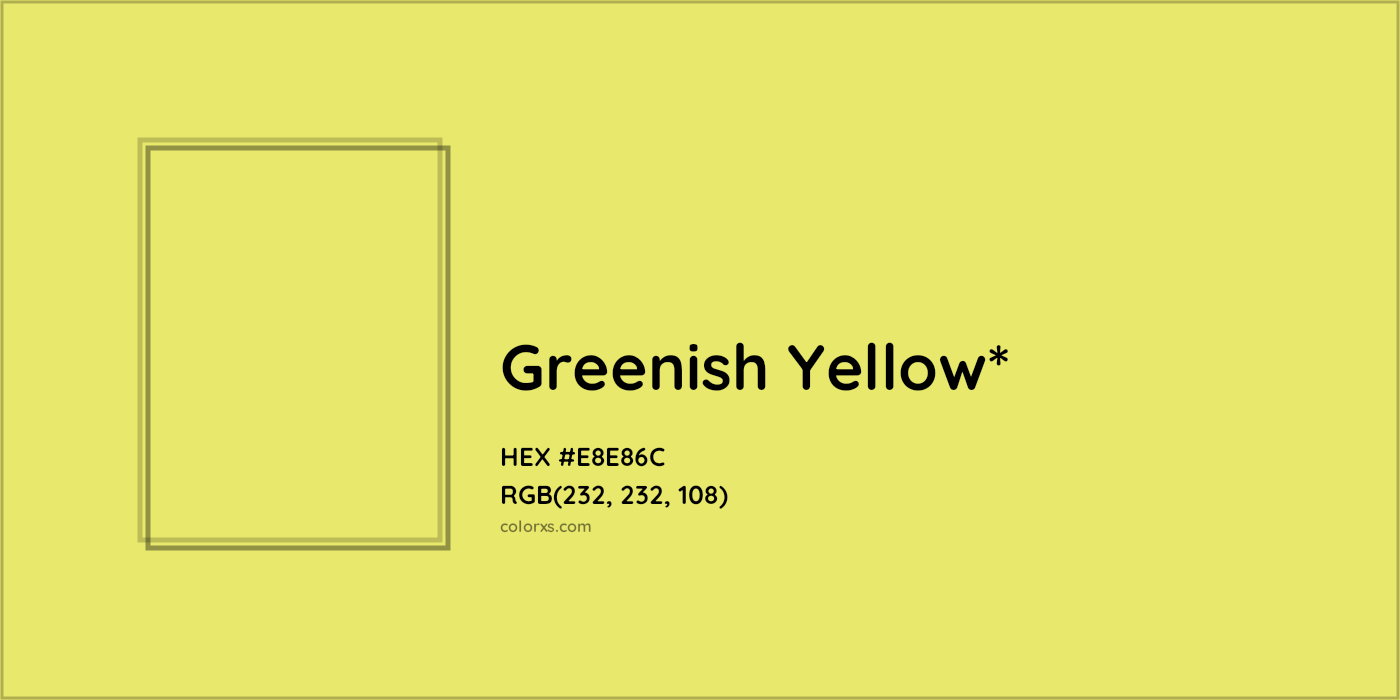 HEX #E8E86C Color Name, Color Code, Palettes, Similar Paints, Images
