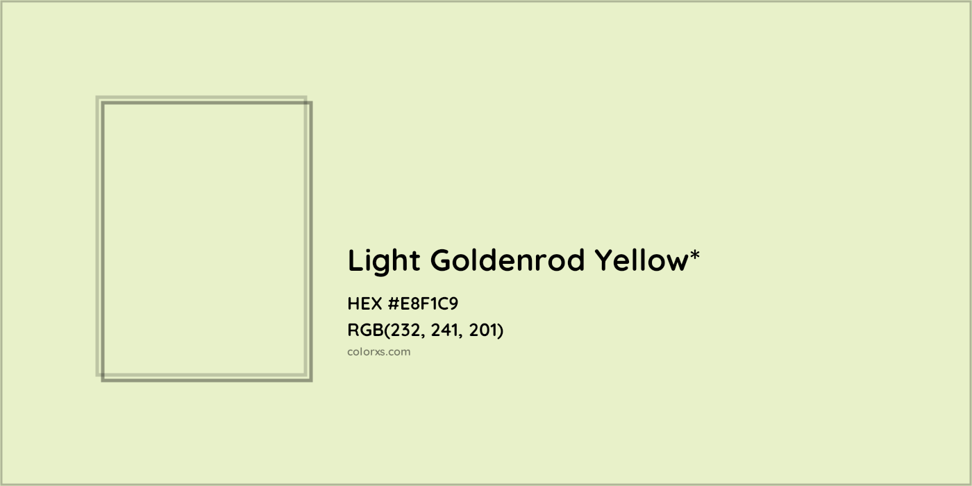 HEX #E8F1C9 Color Name, Color Code, Palettes, Similar Paints, Images