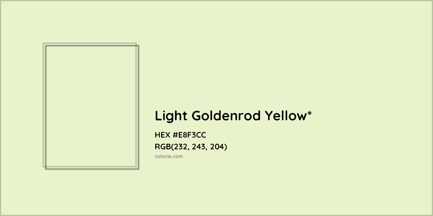 HEX #E8F3CC Color Name, Color Code, Palettes, Similar Paints, Images