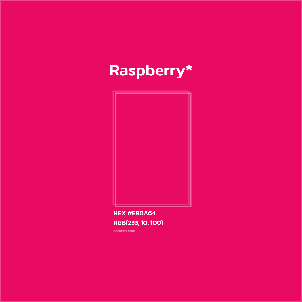 HEX #E90A64 Color Name, Color Code, Palettes, Similar Paints, Images