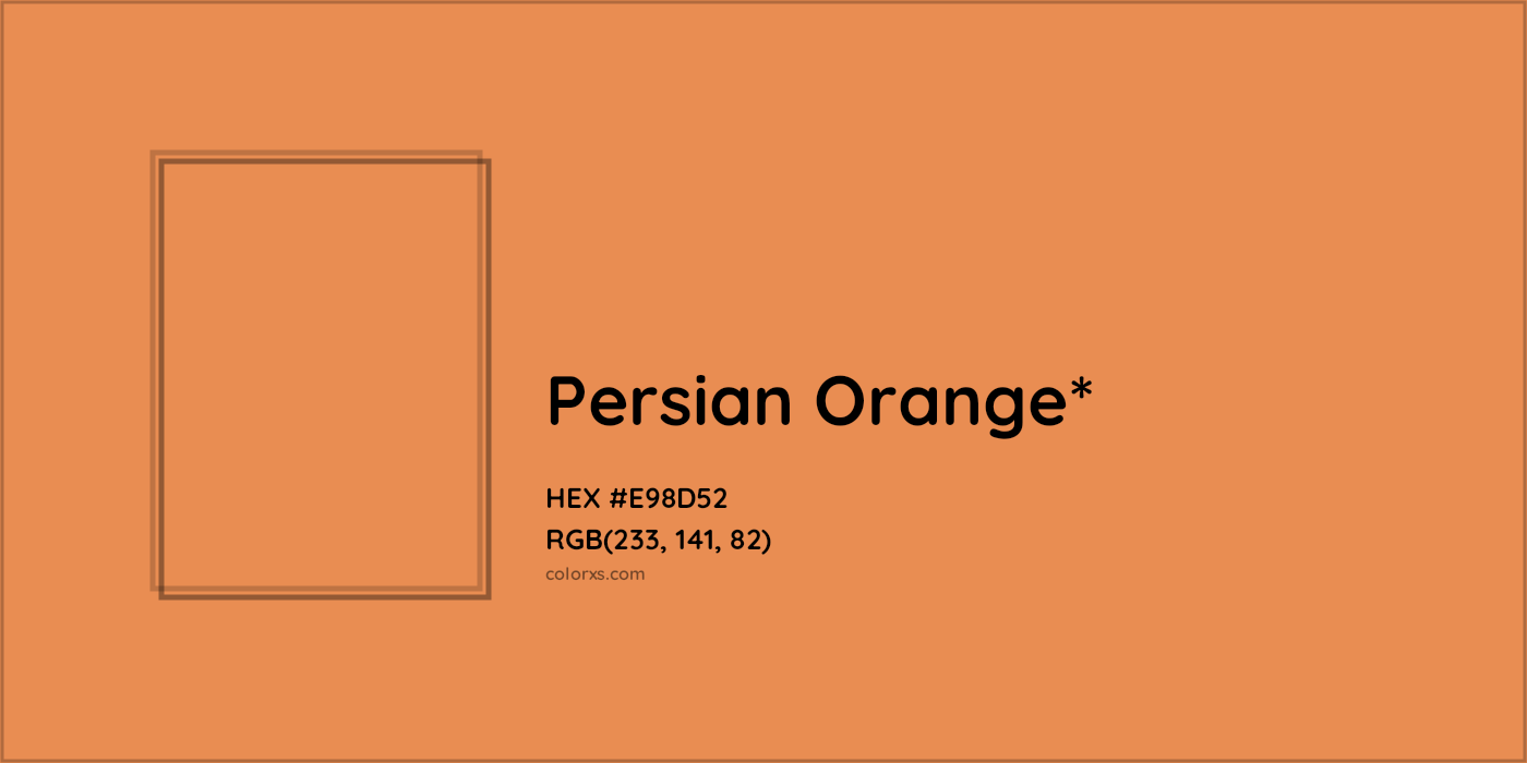 HEX #E98D52 Color Name, Color Code, Palettes, Similar Paints, Images