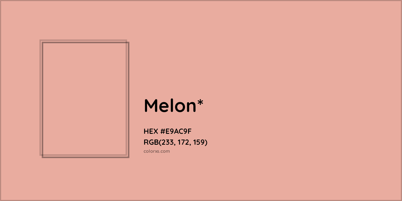 HEX #E9AC9F Color Name, Color Code, Palettes, Similar Paints, Images