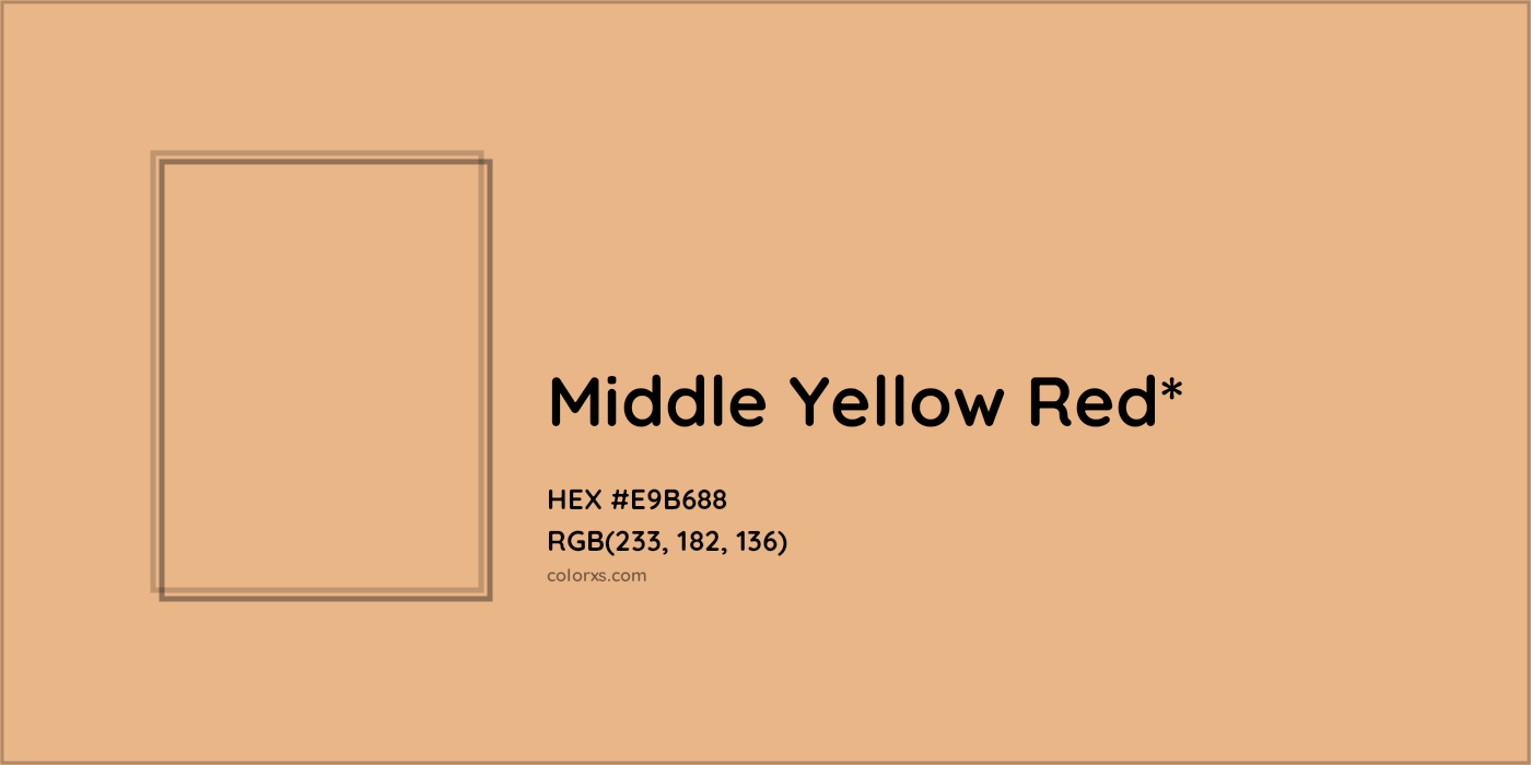 HEX #E9B688 Color Name, Color Code, Palettes, Similar Paints, Images