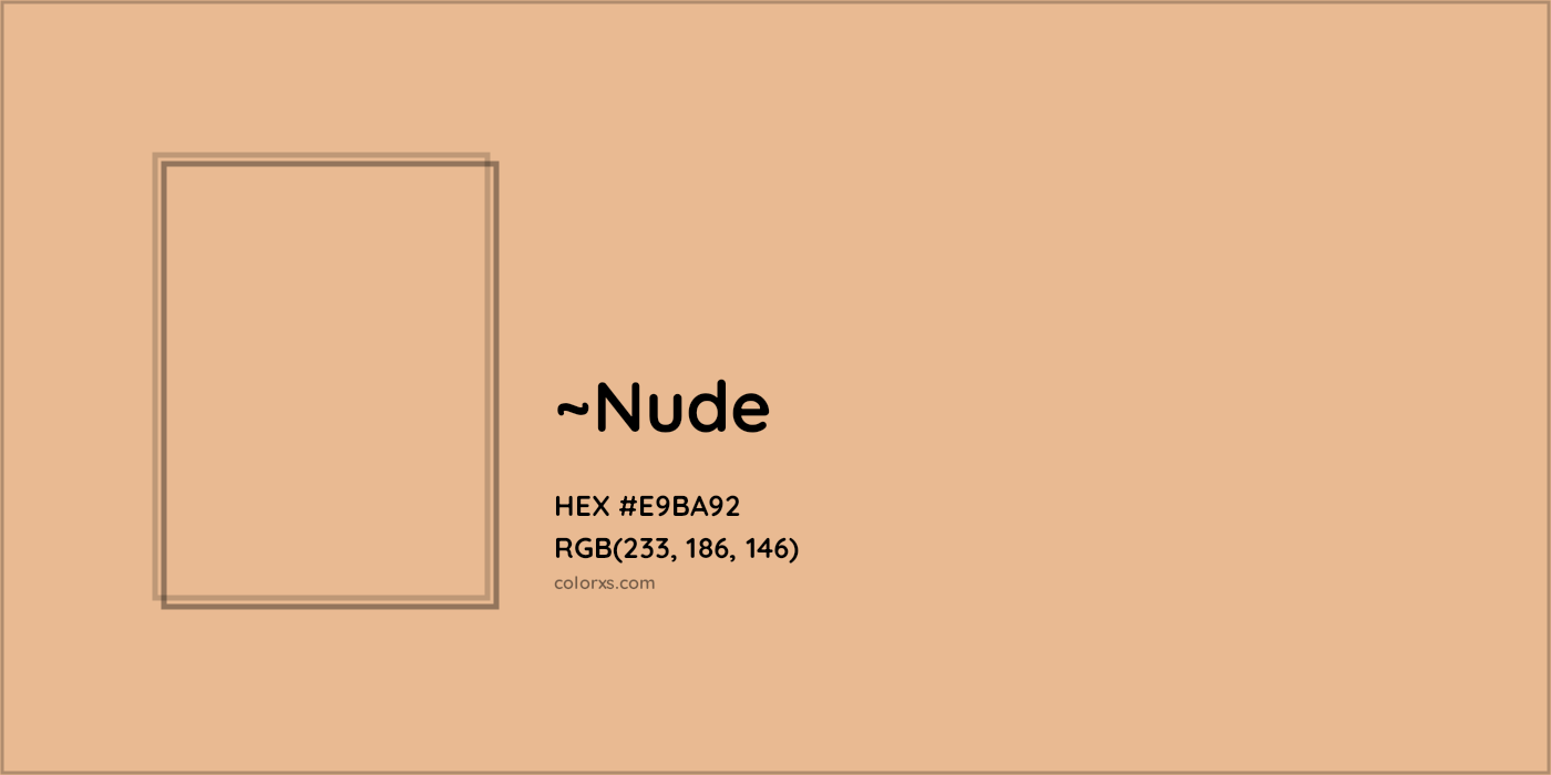 HEX #E9BA92 Color Name, Color Code, Palettes, Similar Paints, Images
