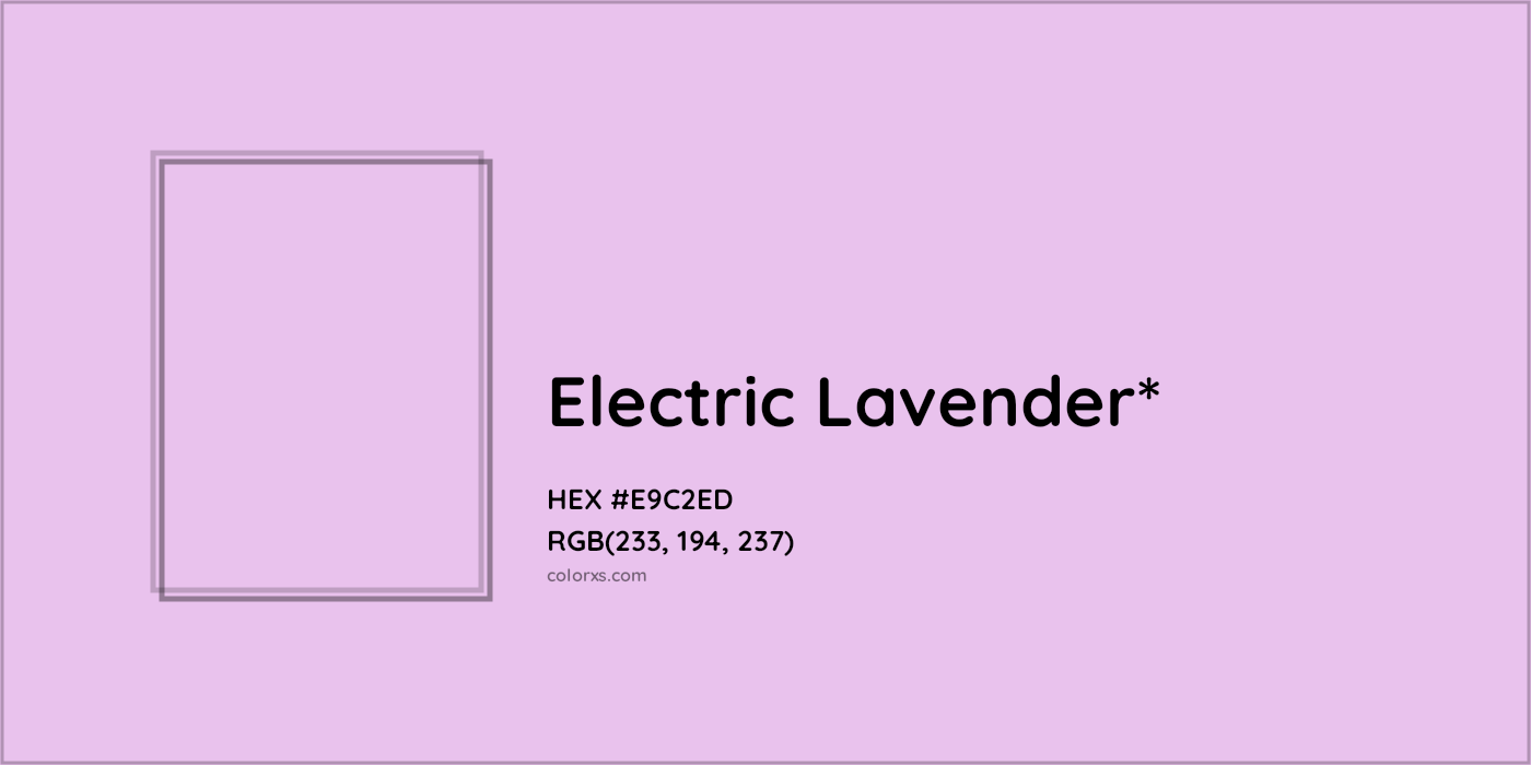 HEX #E9C2ED Color Name, Color Code, Palettes, Similar Paints, Images