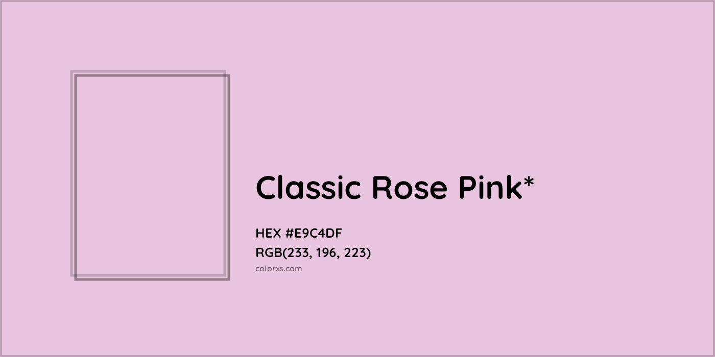 HEX #E9C4DF Color Name, Color Code, Palettes, Similar Paints, Images