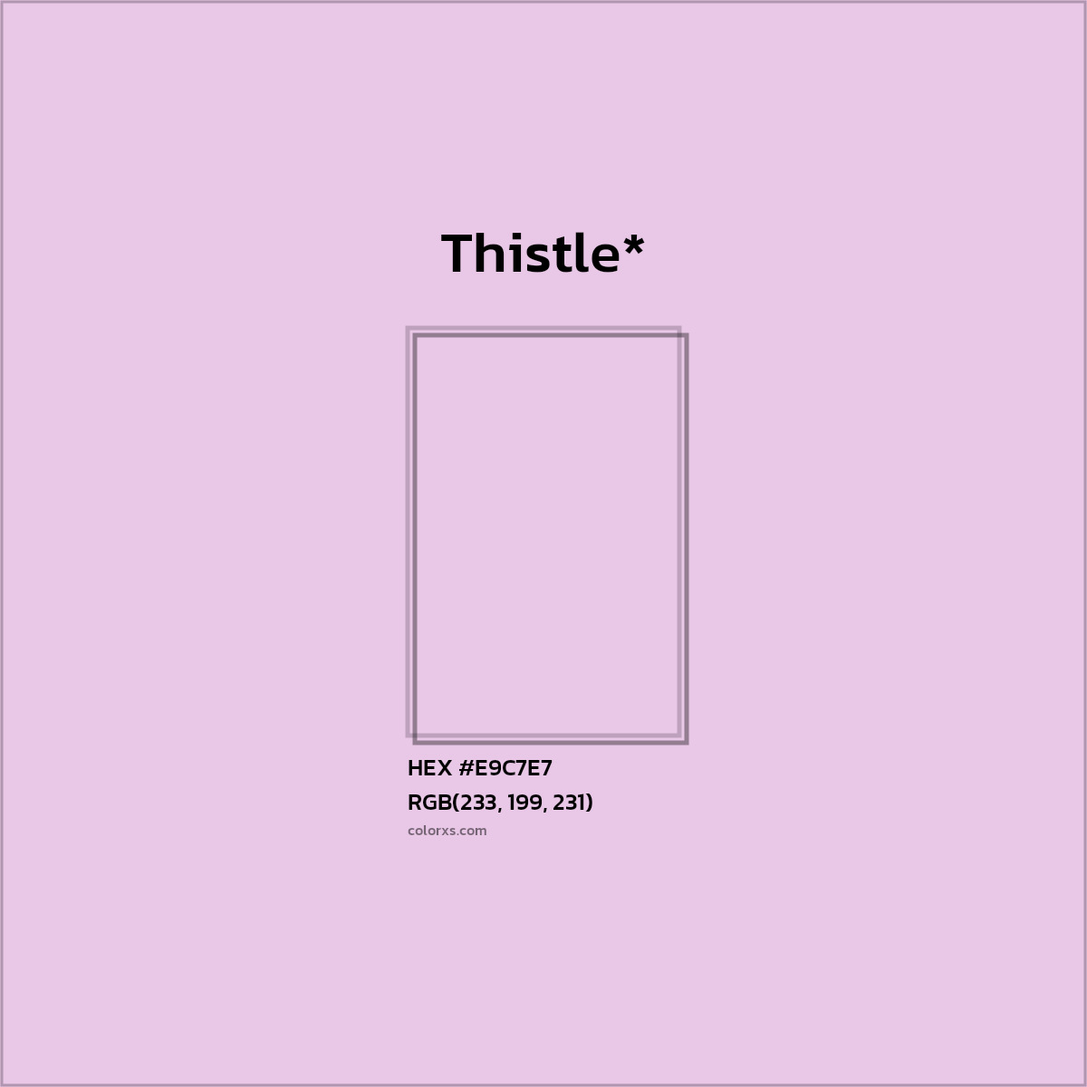 HEX #E9C7E7 Color Name, Color Code, Palettes, Similar Paints, Images