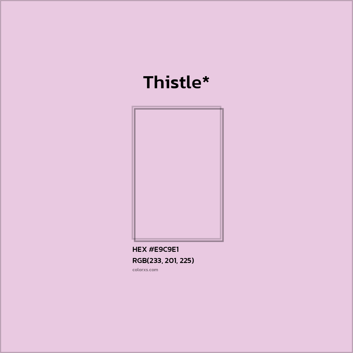 HEX #E9C9E1 Color Name, Color Code, Palettes, Similar Paints, Images