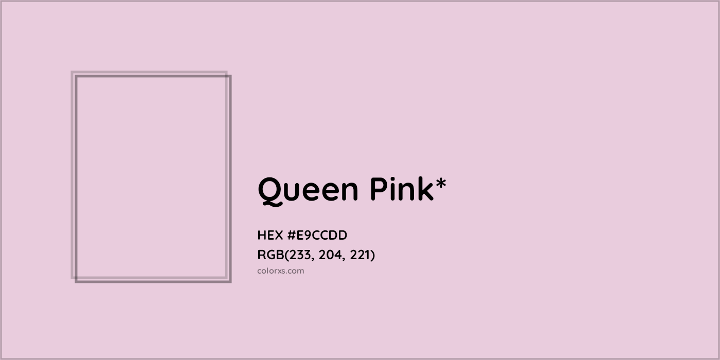 HEX #E9CCDD Color Name, Color Code, Palettes, Similar Paints, Images