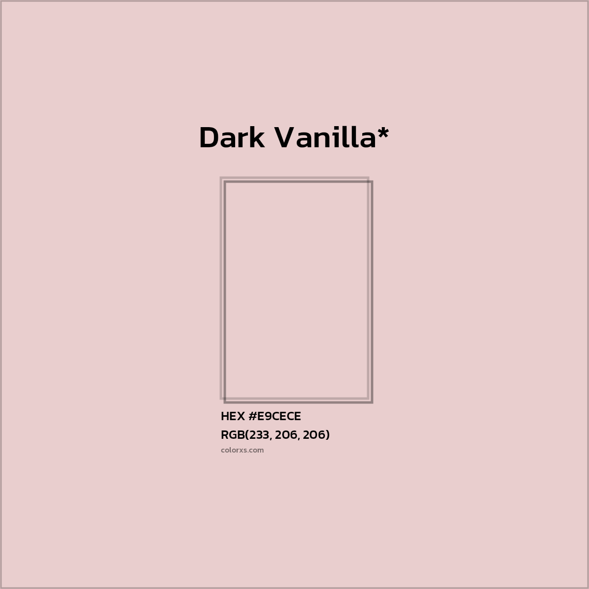 HEX #E9CECE Color Name, Color Code, Palettes, Similar Paints, Images