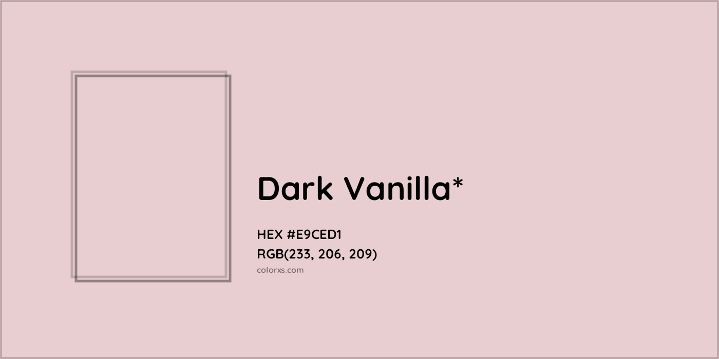 HEX #E9CED1 Color Name, Color Code, Palettes, Similar Paints, Images