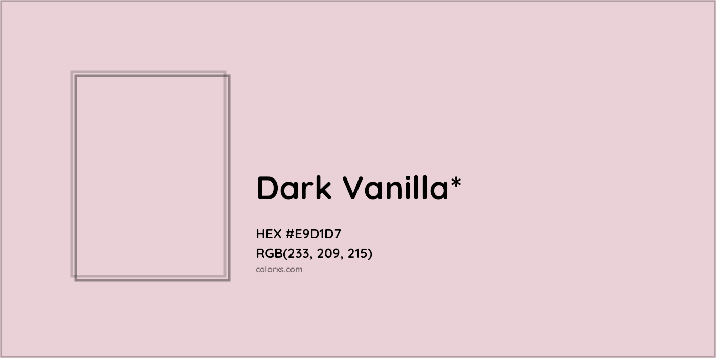 HEX #E9D1D7 Color Name, Color Code, Palettes, Similar Paints, Images
