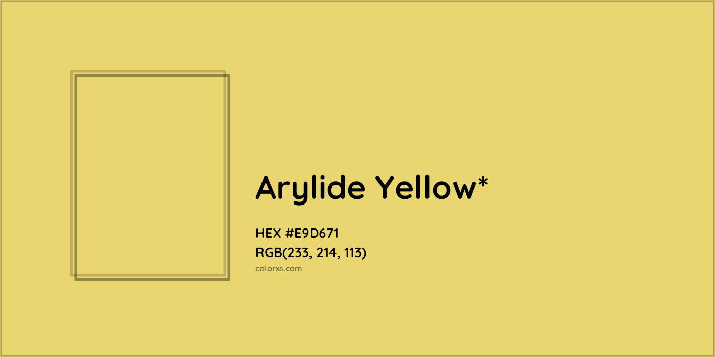 HEX #E9D671 Color Name, Color Code, Palettes, Similar Paints, Images