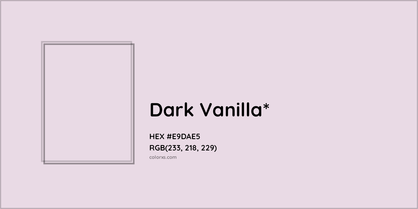 HEX #E9DAE5 Color Name, Color Code, Palettes, Similar Paints, Images