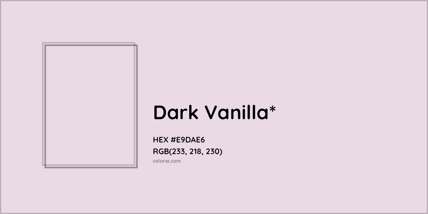 HEX #E9DAE6 Color Name, Color Code, Palettes, Similar Paints, Images