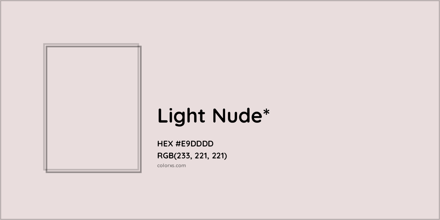 HEX #E9DDDD Color Name, Color Code, Palettes, Similar Paints, Images