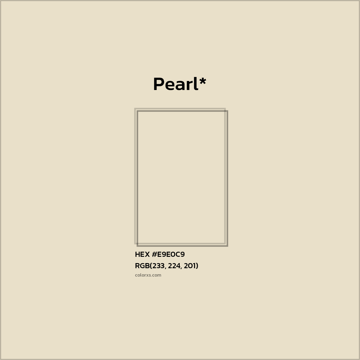 HEX #E9E0C9 Color Name, Color Code, Palettes, Similar Paints, Images