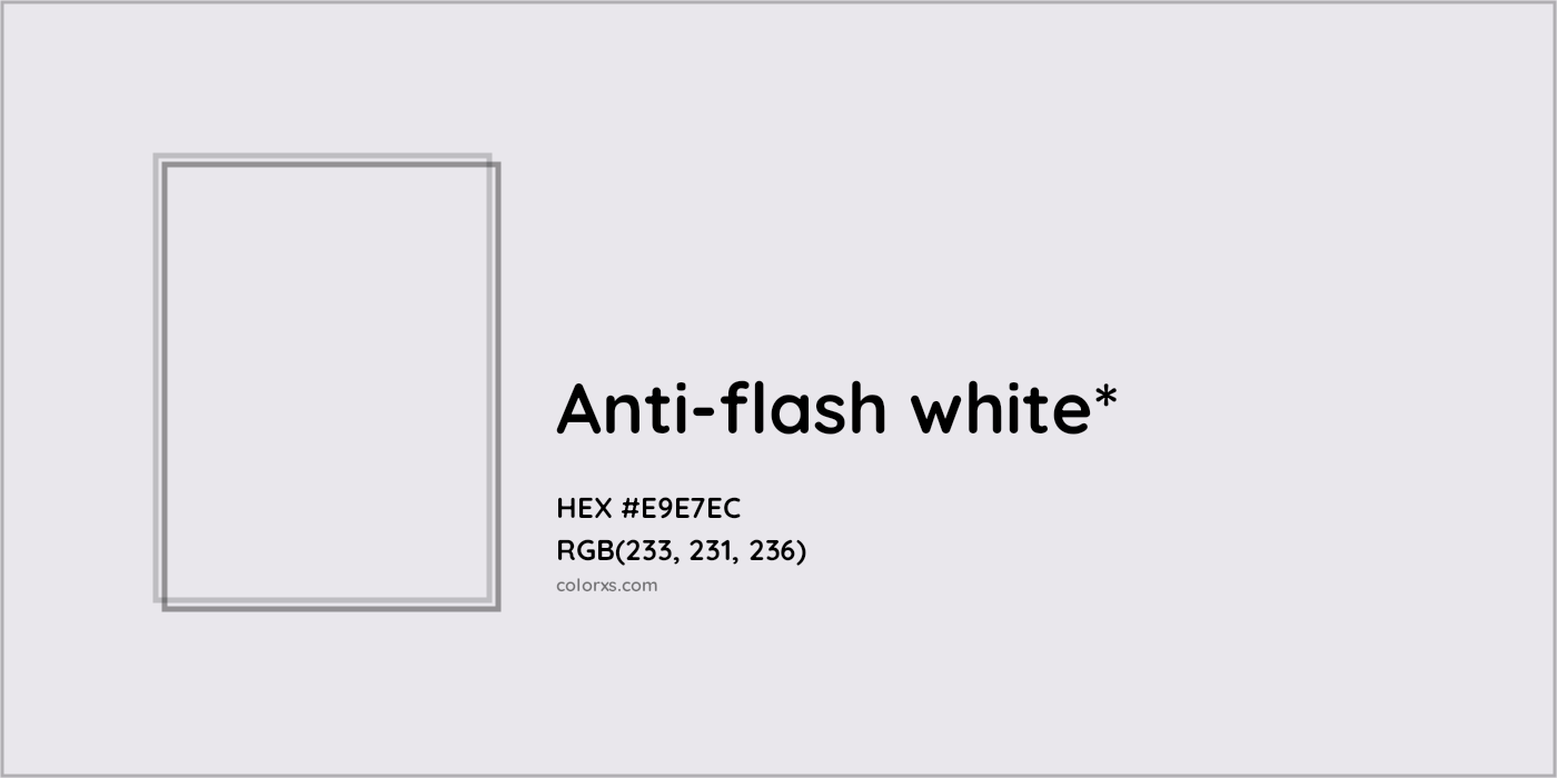 HEX #E9E7EC Color Name, Color Code, Palettes, Similar Paints, Images