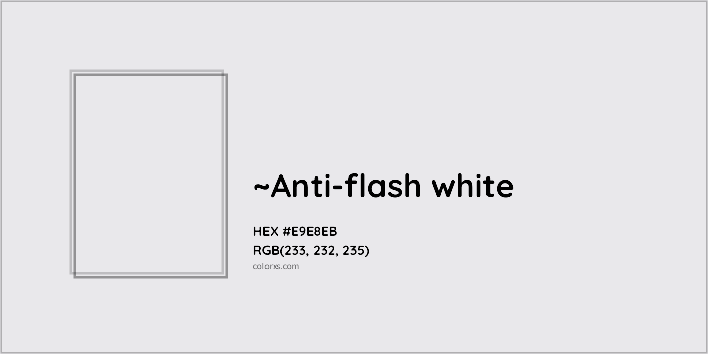 HEX #E9E8EB Color Name, Color Code, Palettes, Similar Paints, Images
