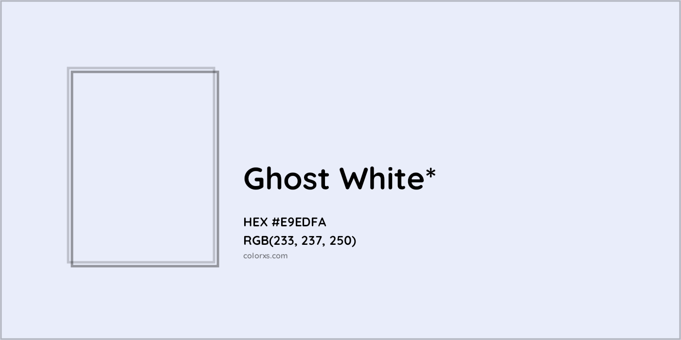 HEX #E9EDFA Color Name, Color Code, Palettes, Similar Paints, Images