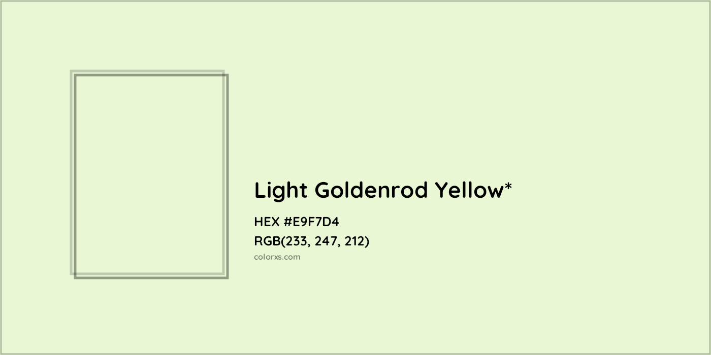 HEX #E9F7D4 Color Name, Color Code, Palettes, Similar Paints, Images