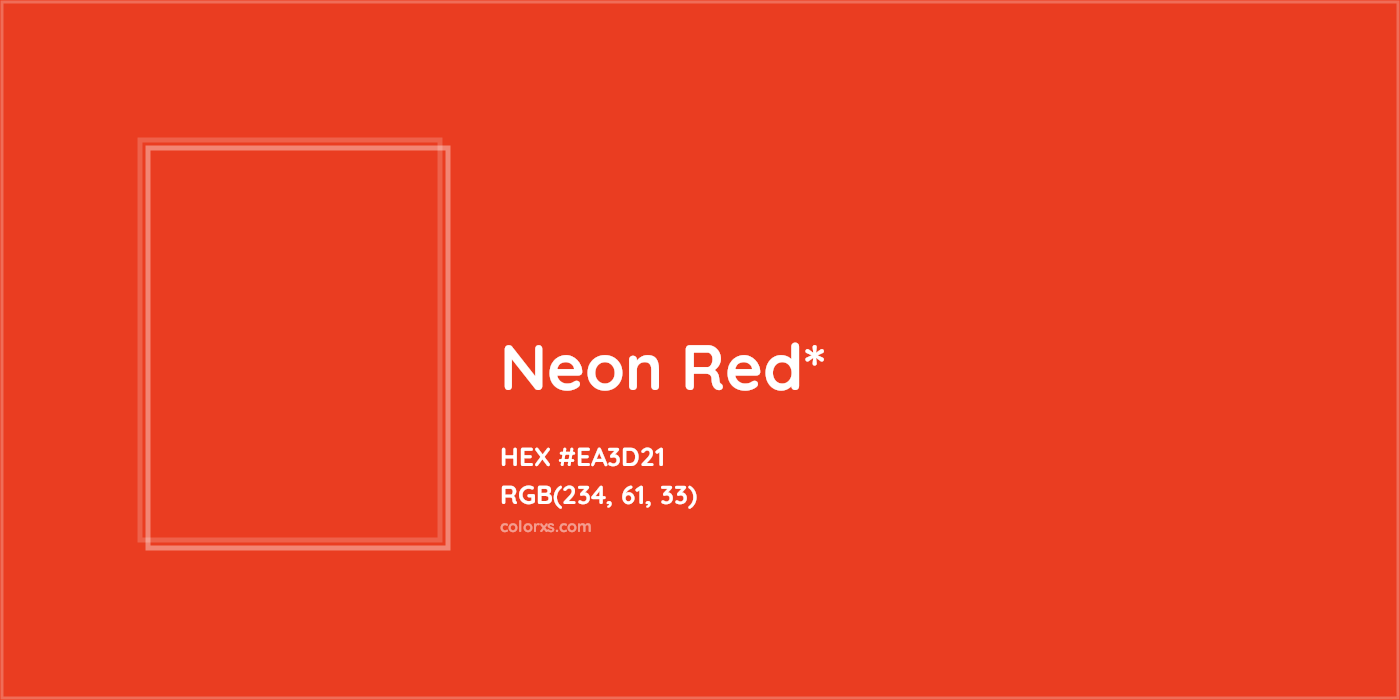 HEX #EA3D21 Color Name, Color Code, Palettes, Similar Paints, Images