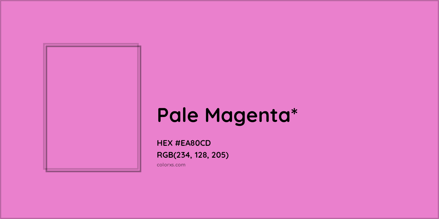 HEX #EA80CD Color Name, Color Code, Palettes, Similar Paints, Images