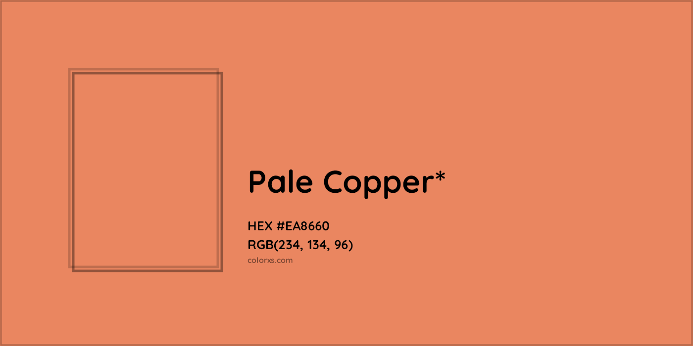 HEX #EA8660 Color Name, Color Code, Palettes, Similar Paints, Images