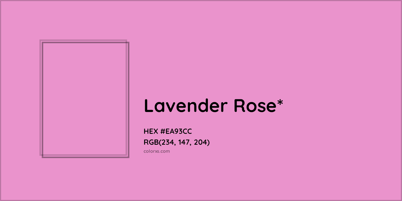 HEX #EA93CC Color Name, Color Code, Palettes, Similar Paints, Images