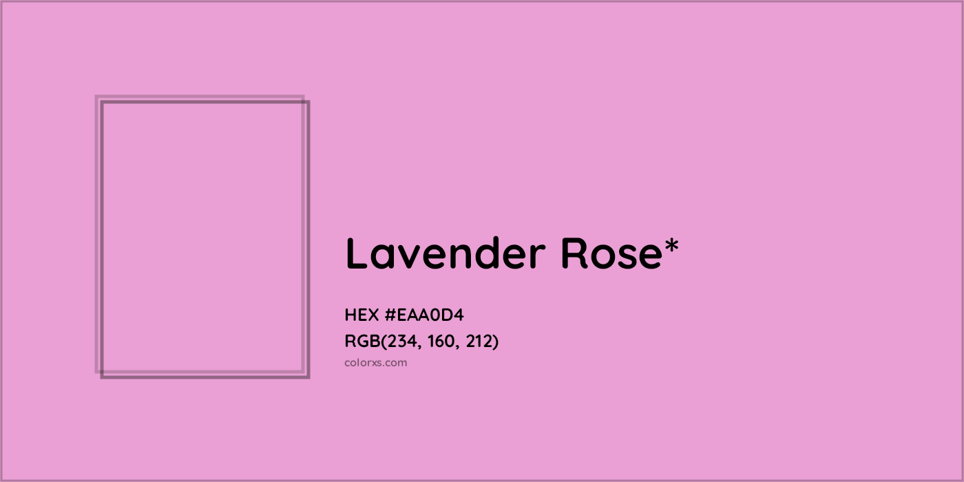 HEX #EAA0D4 Color Name, Color Code, Palettes, Similar Paints, Images