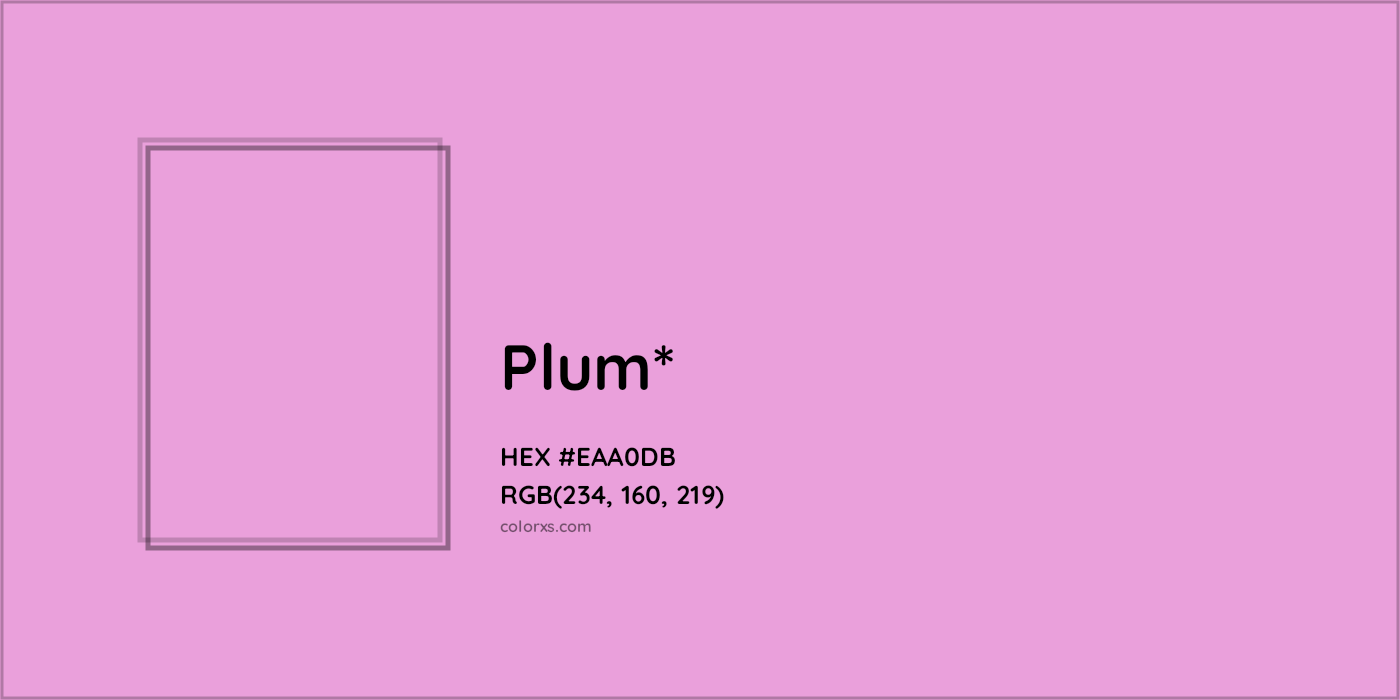 HEX #EAA0DB Color Name, Color Code, Palettes, Similar Paints, Images