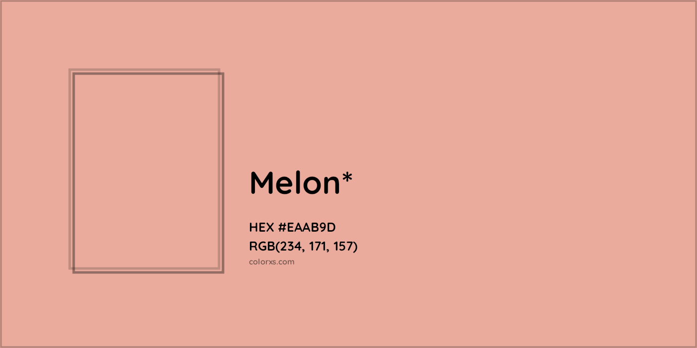 HEX #EAAB9D Color Name, Color Code, Palettes, Similar Paints, Images