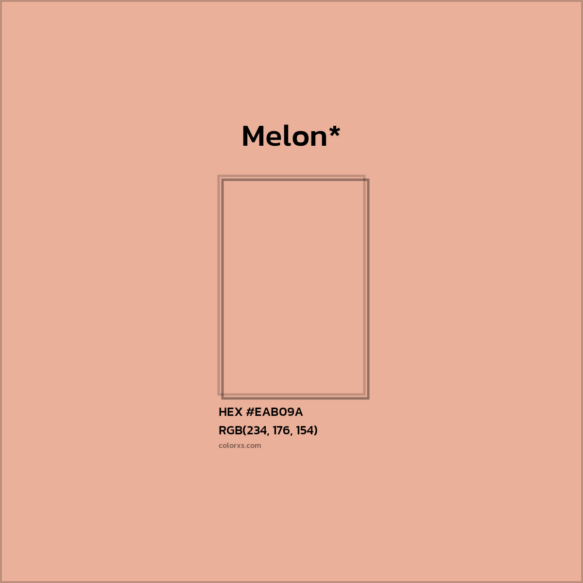 HEX #EAB09A Color Name, Color Code, Palettes, Similar Paints, Images