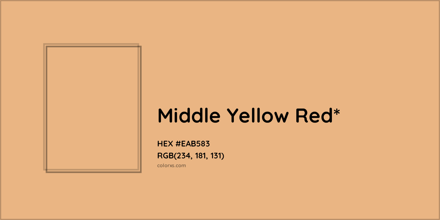 HEX #EAB583 Color Name, Color Code, Palettes, Similar Paints, Images