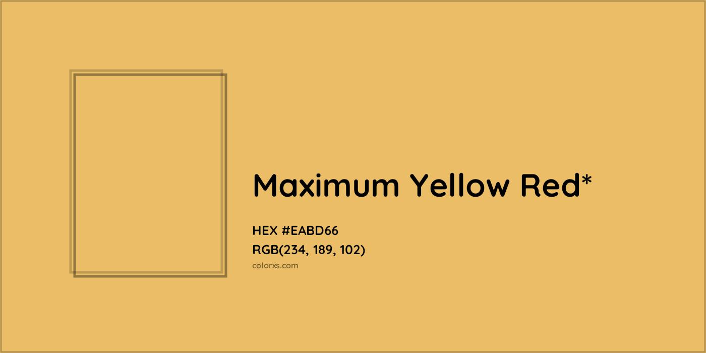 HEX #EABD66 Color Name, Color Code, Palettes, Similar Paints, Images