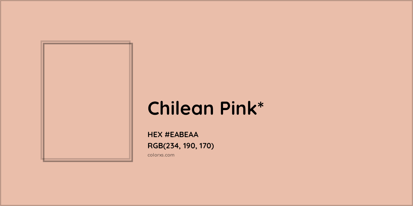 HEX #EABEAA Color Name, Color Code, Palettes, Similar Paints, Images