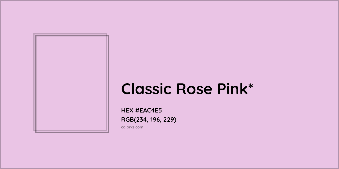 HEX #EAC4E5 Color Name, Color Code, Palettes, Similar Paints, Images
