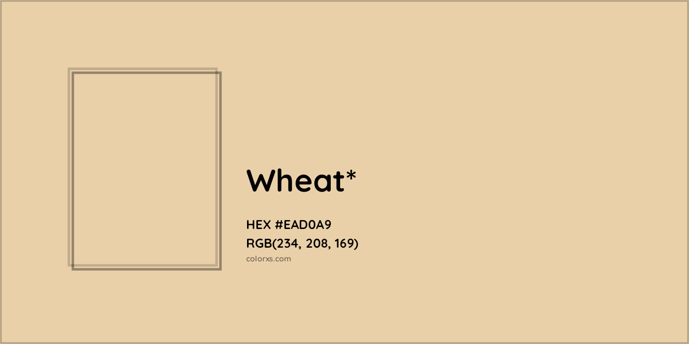 HEX #EAD0A9 Color Name, Color Code, Palettes, Similar Paints, Images