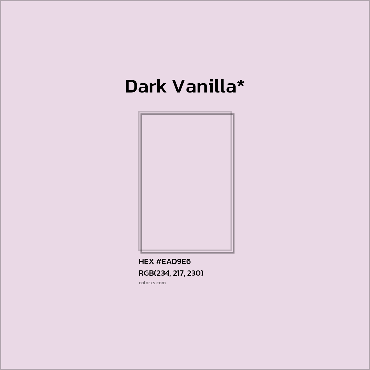 HEX #EAD9E6 Color Name, Color Code, Palettes, Similar Paints, Images