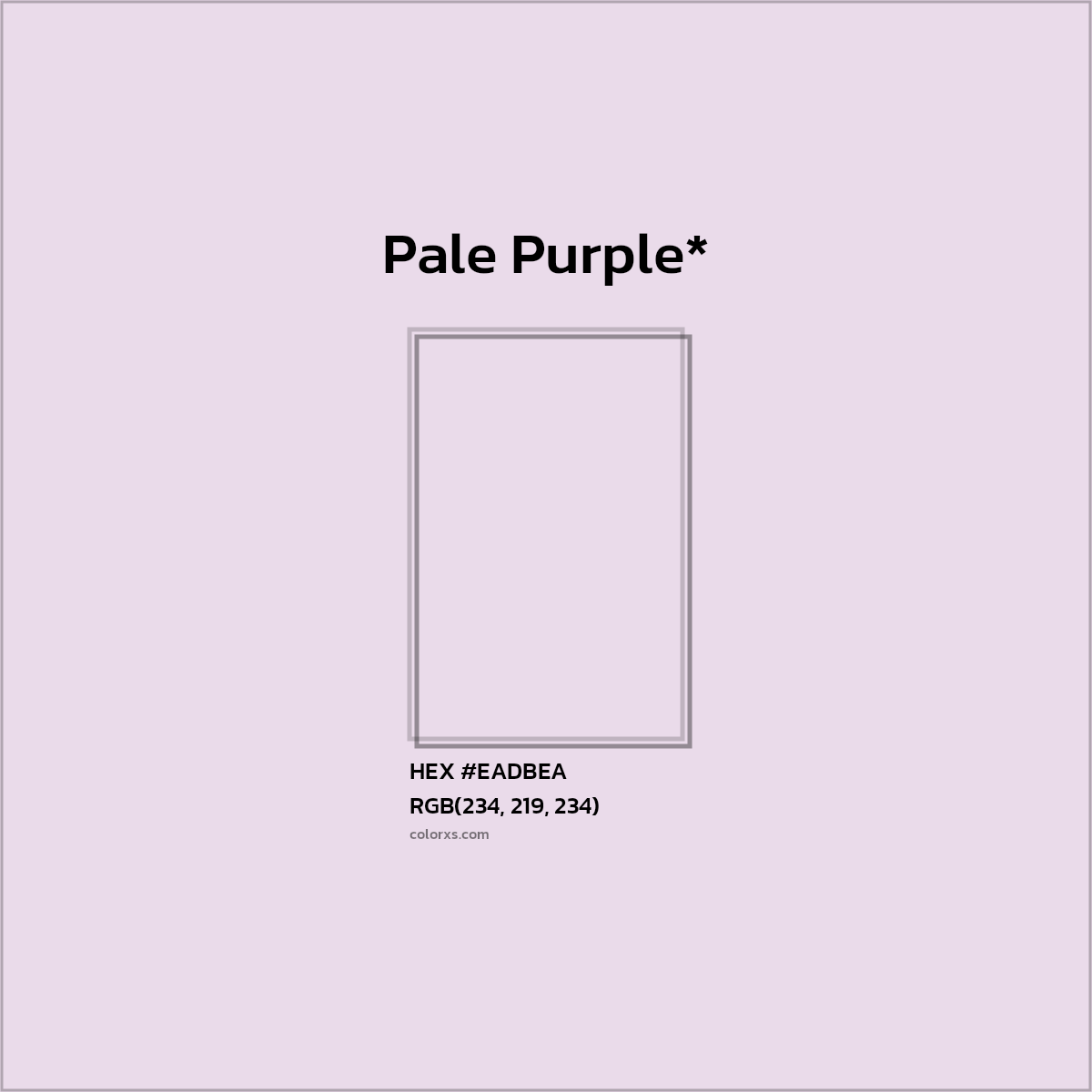 HEX #EADBEA Color Name, Color Code, Palettes, Similar Paints, Images