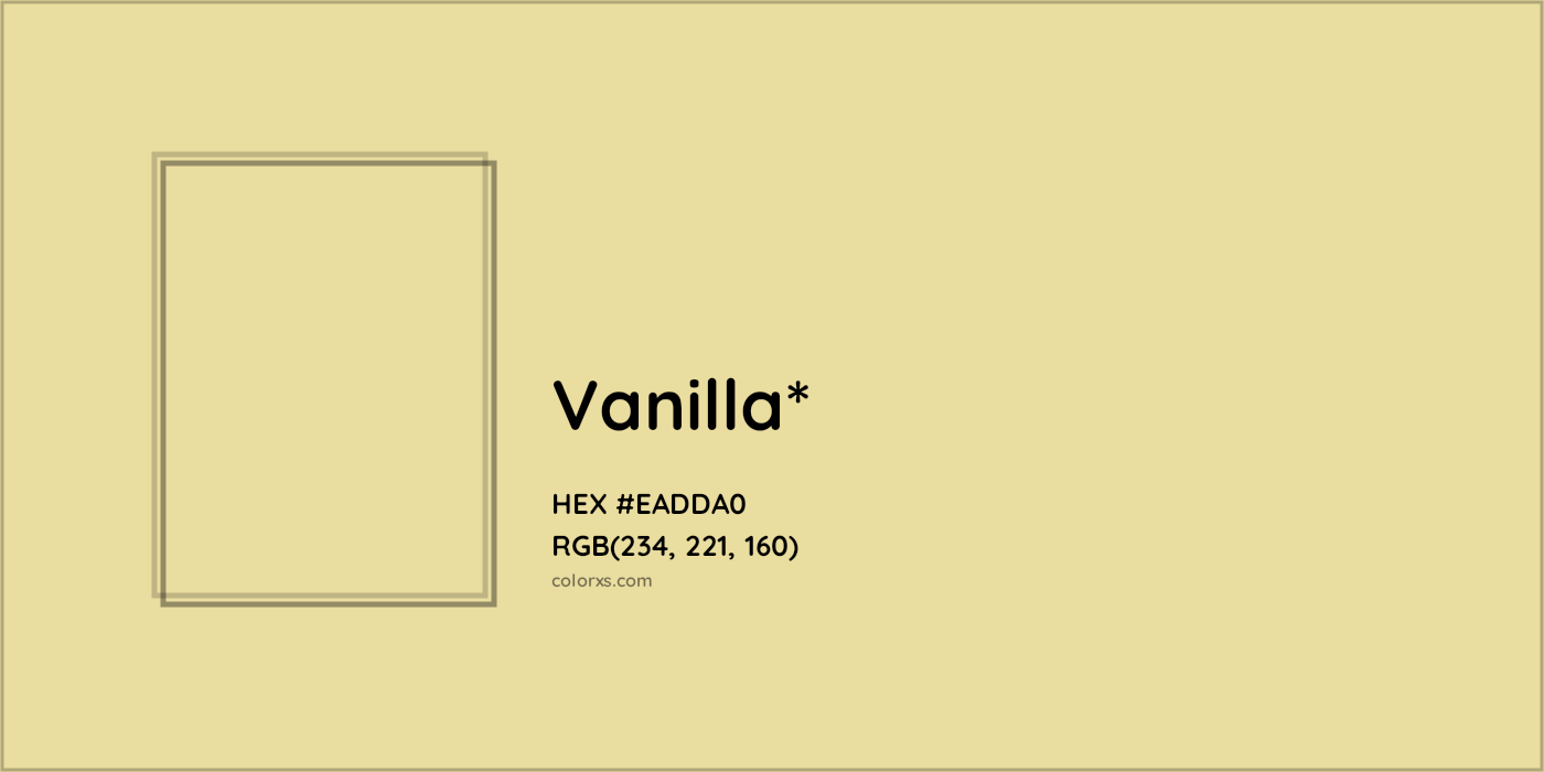 HEX #EADDA0 Color Name, Color Code, Palettes, Similar Paints, Images