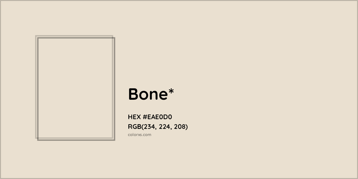 HEX #EAE0D0 Color Name, Color Code, Palettes, Similar Paints, Images