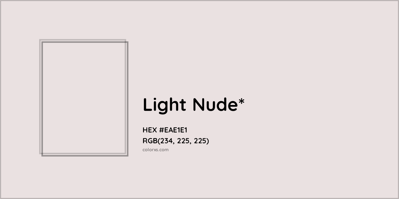 HEX #EAE1E1 Color Name, Color Code, Palettes, Similar Paints, Images