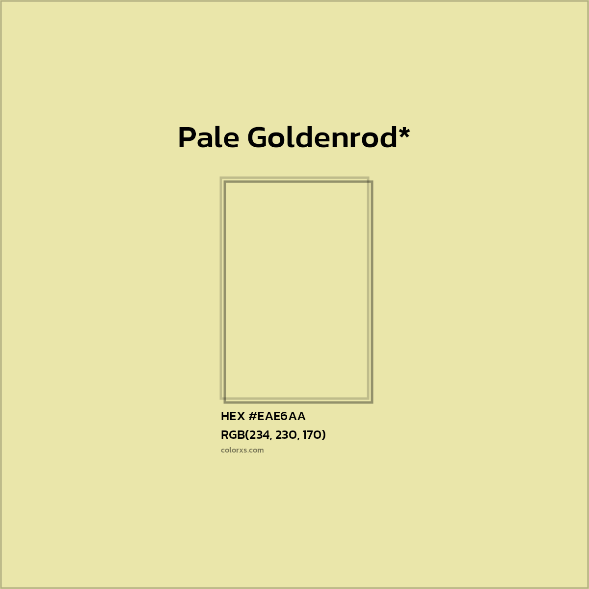 HEX #EAE6AA Color Name, Color Code, Palettes, Similar Paints, Images