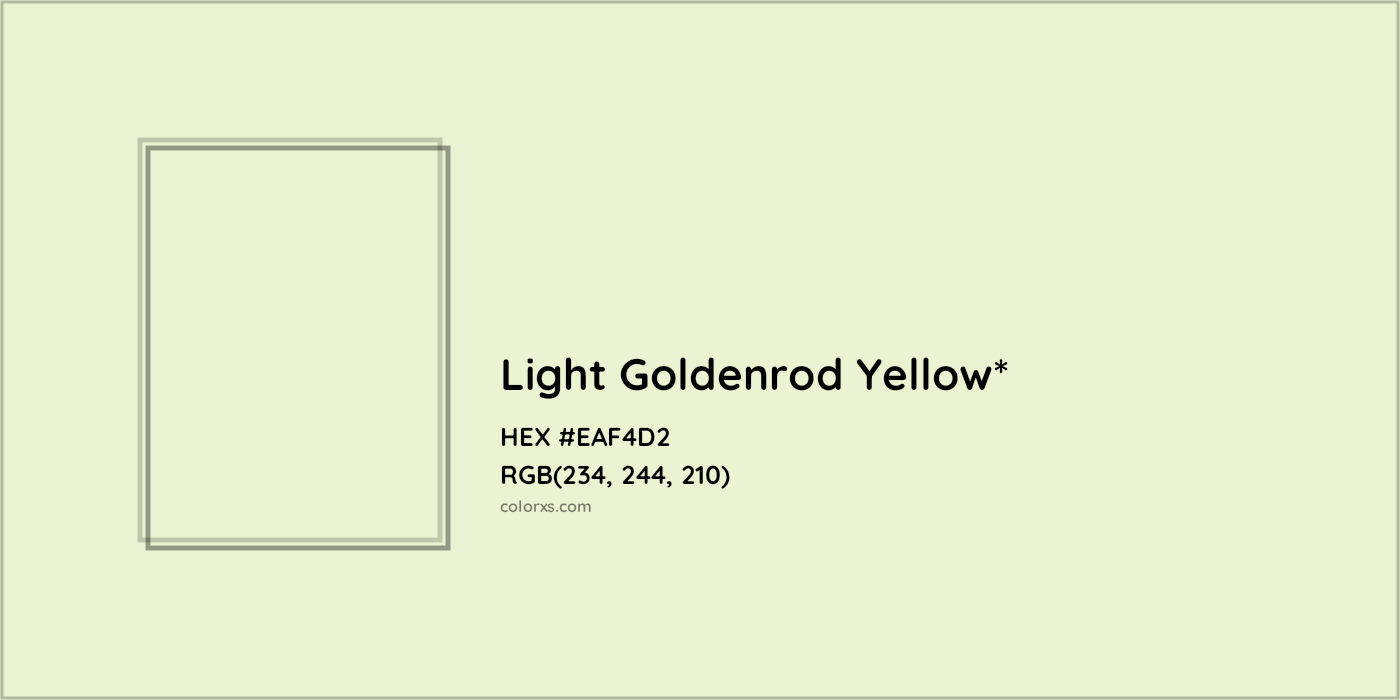 HEX #EAF4D2 Color Name, Color Code, Palettes, Similar Paints, Images