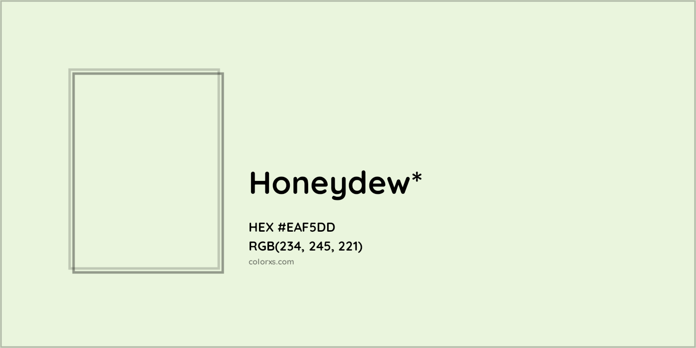 HEX #EAF5DD Color Name, Color Code, Palettes, Similar Paints, Images