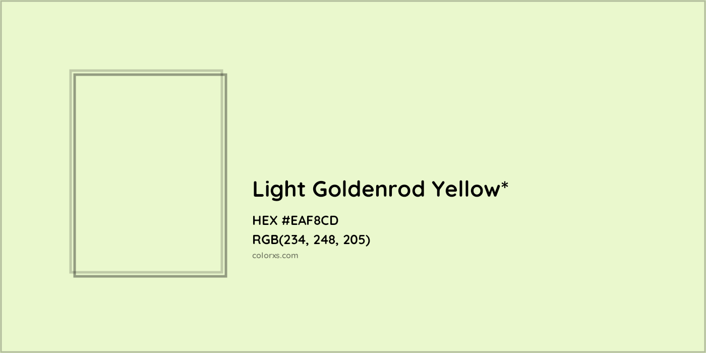 HEX #EAF8CD Color Name, Color Code, Palettes, Similar Paints, Images