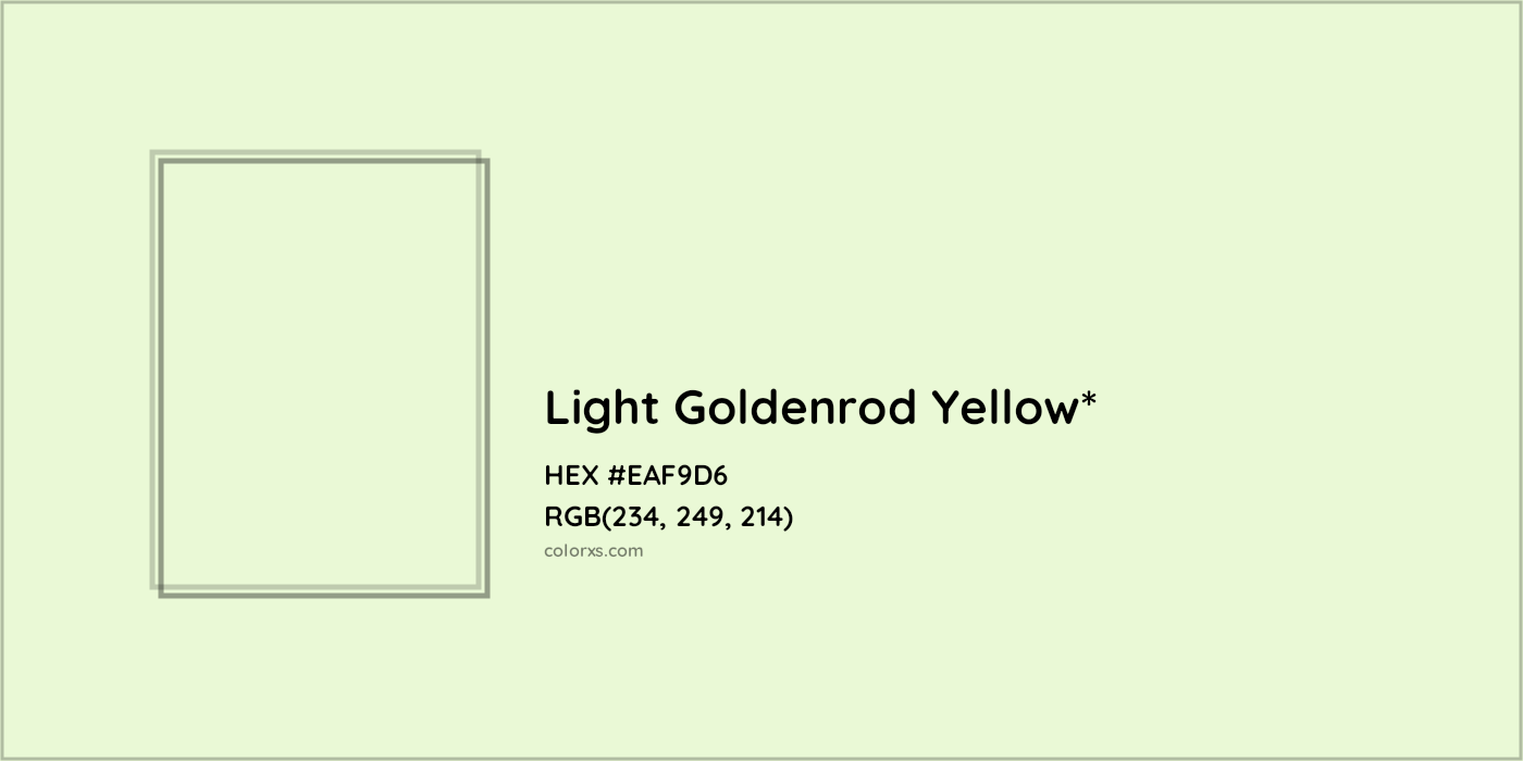 HEX #EAF9D6 Color Name, Color Code, Palettes, Similar Paints, Images
